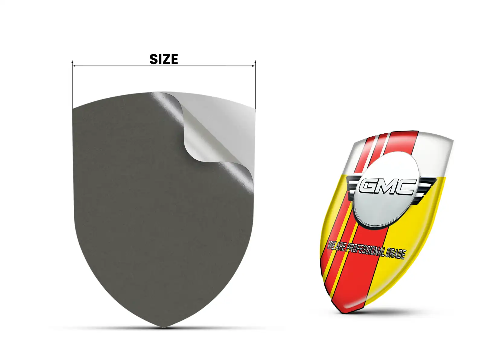 GMC Windschutzsticker Limitiert Anpassbar Modern